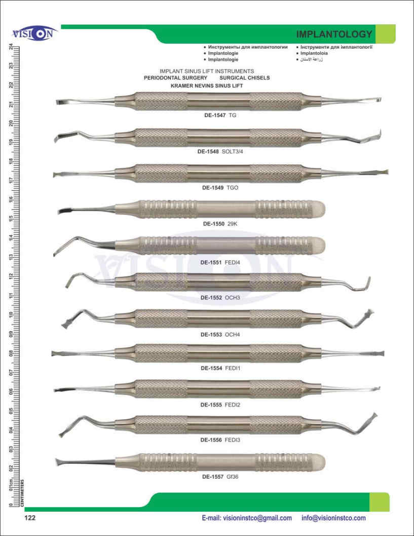 Vision Instruments Company Instruments